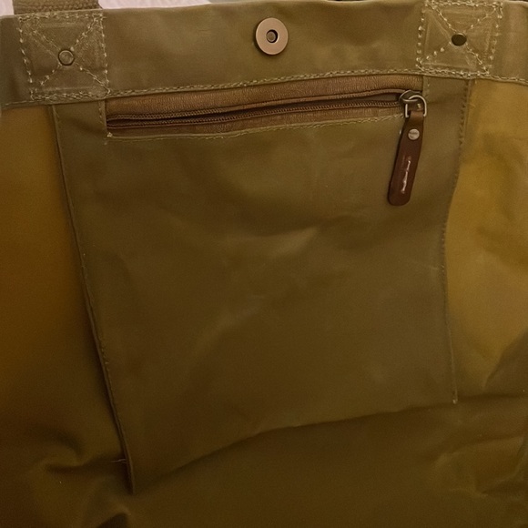 NWT Le Papillon Canvas Tote Bag - Picture 3 of 5